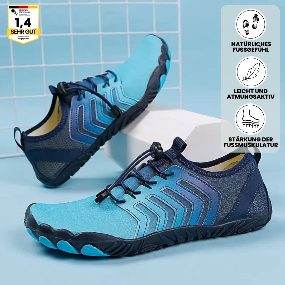 Emi and June | RunnerFit - ergonomischer, wasserdichter & rutschfester Barfußschuh
