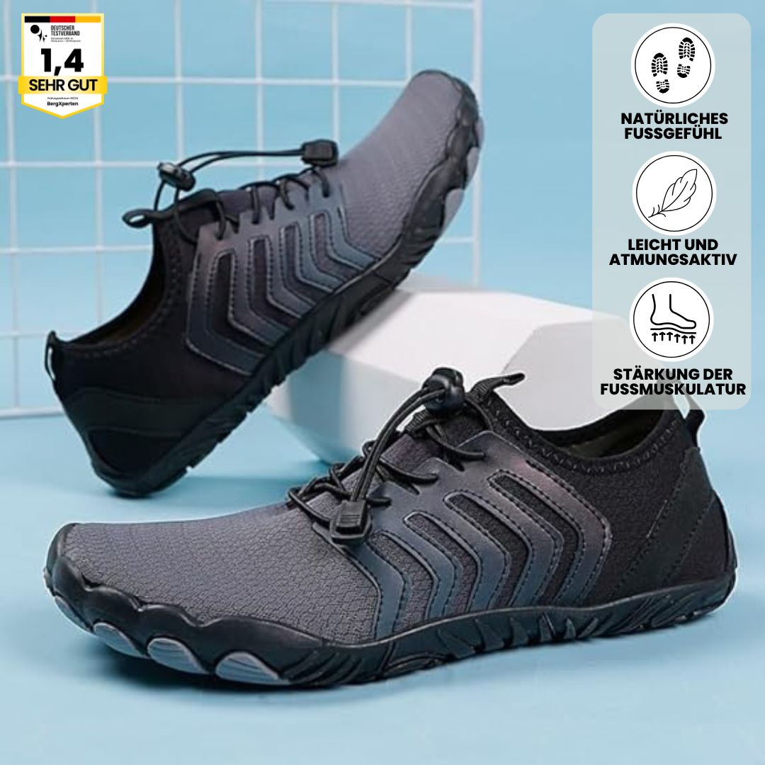Emi and June | RunnerFit - ergonomischer, wasserdichter & rutschfester Barfußschuh