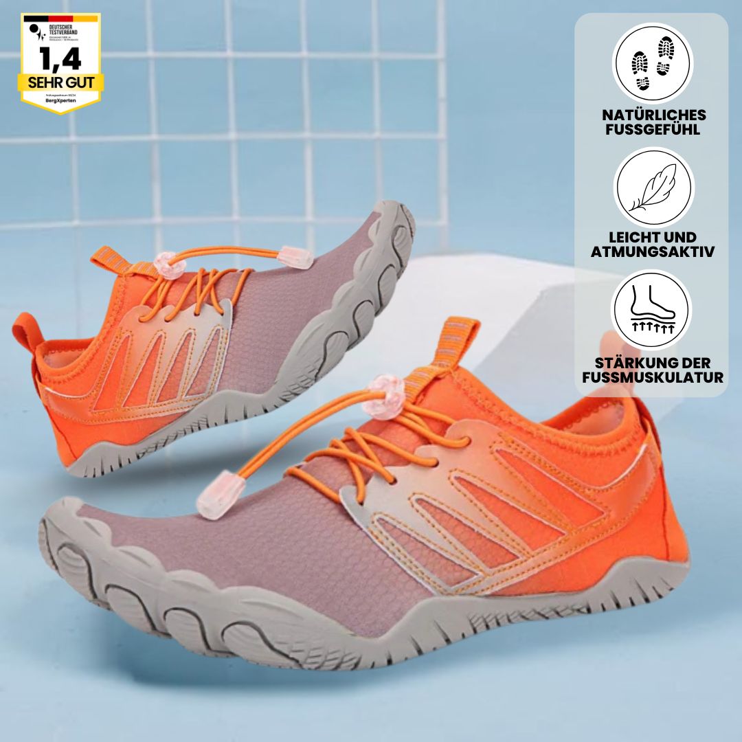 Emi and June | RunnerFit - ergonomischer, wasserdichter & rutschfester Barfußschuh