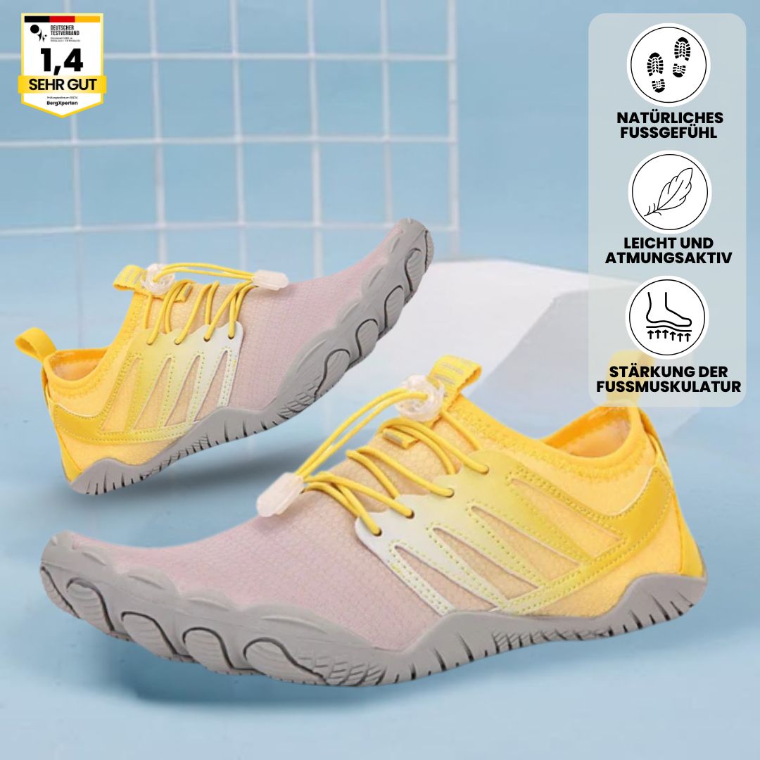 Emi and June | RunnerFit - ergonomischer, wasserdichter & rutschfester Barfußschuh