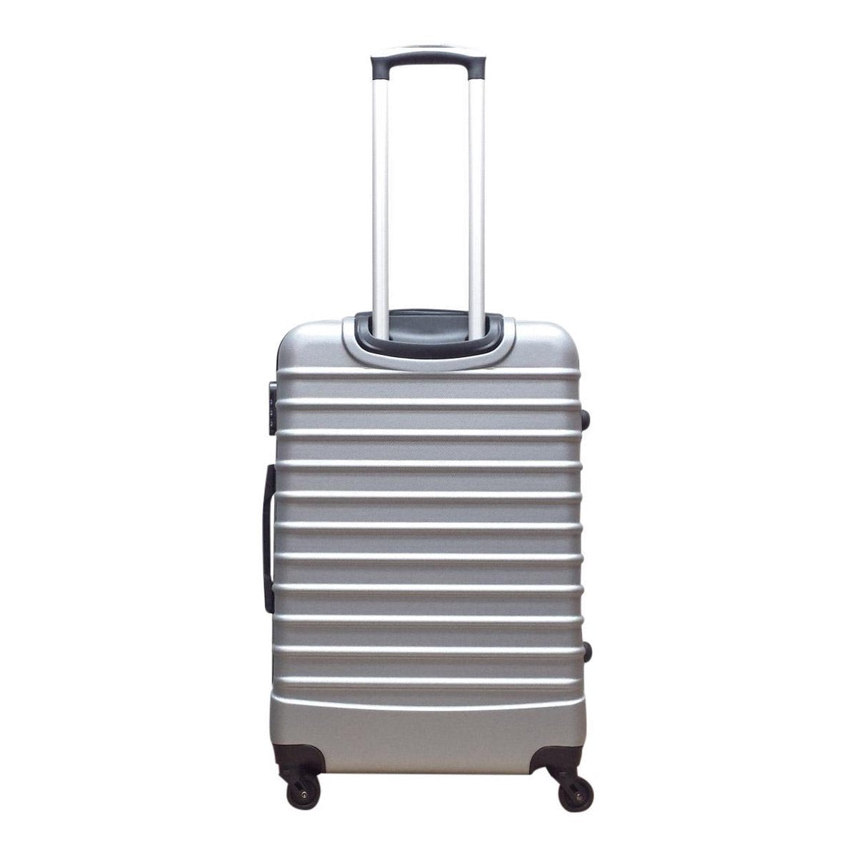 Emi and June | 2-teilige Hartschalen-Kofferset – Milano Silver
