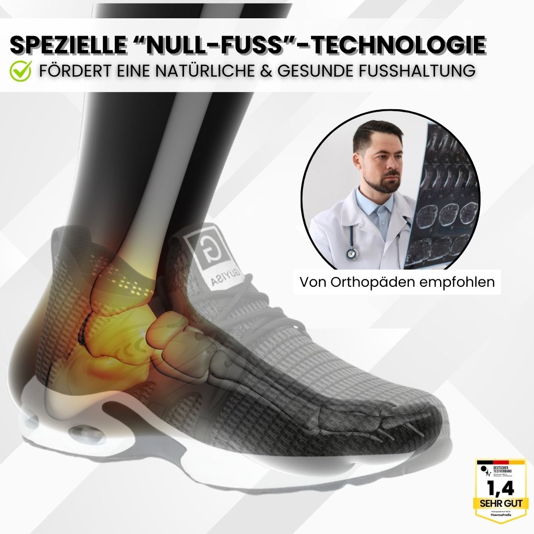 Emi and June | Orthostahl - ergonomischer und schmerzlindernder Sicherheitsschuh - Zertifiziert nach EN ISO 20345