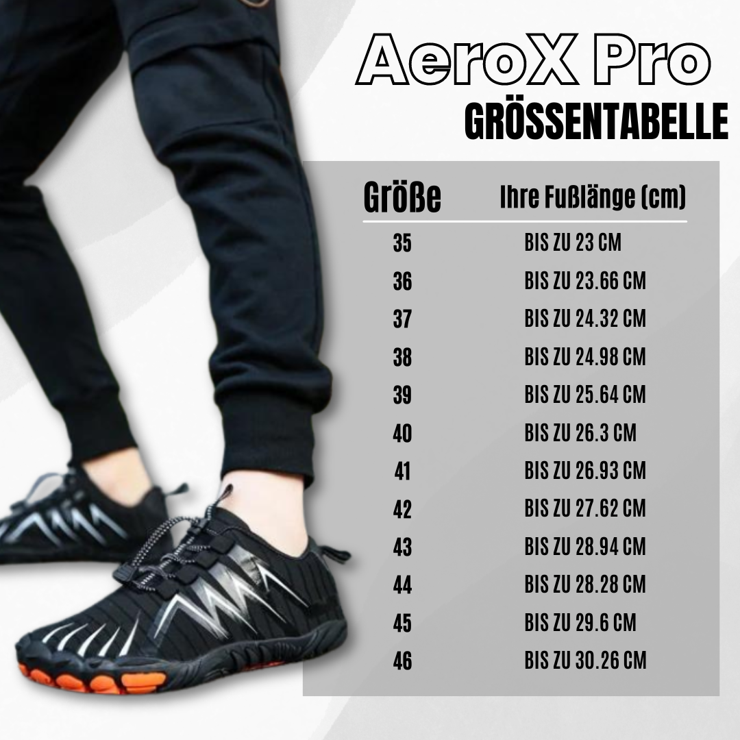 Emi and June | AeroX Pro - ergonomischer schmerzlindernder Barfußschuh - Sonderaktion 1+2 Gratis