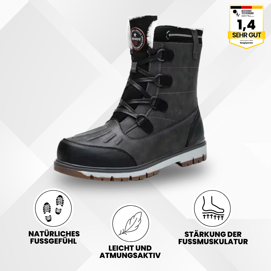 Emi and June | OrthoBoot Pro - schmerzlindernde, wasserdichte, isolierte Stiefel für Herbst und Winter