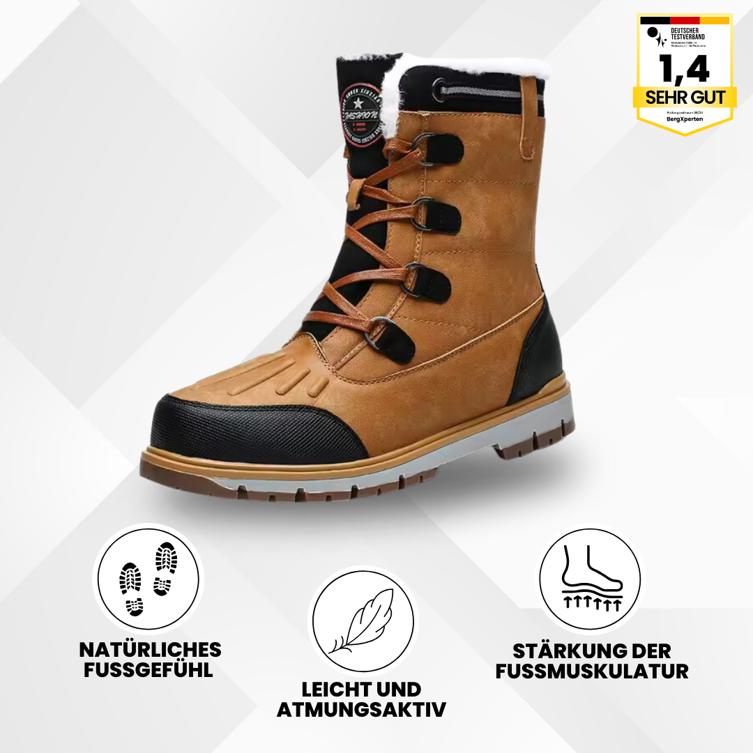 Emi and June | OrthoBoot Pro - schmerzlindernde, wasserdichte, isolierte Stiefel für Herbst und Winter