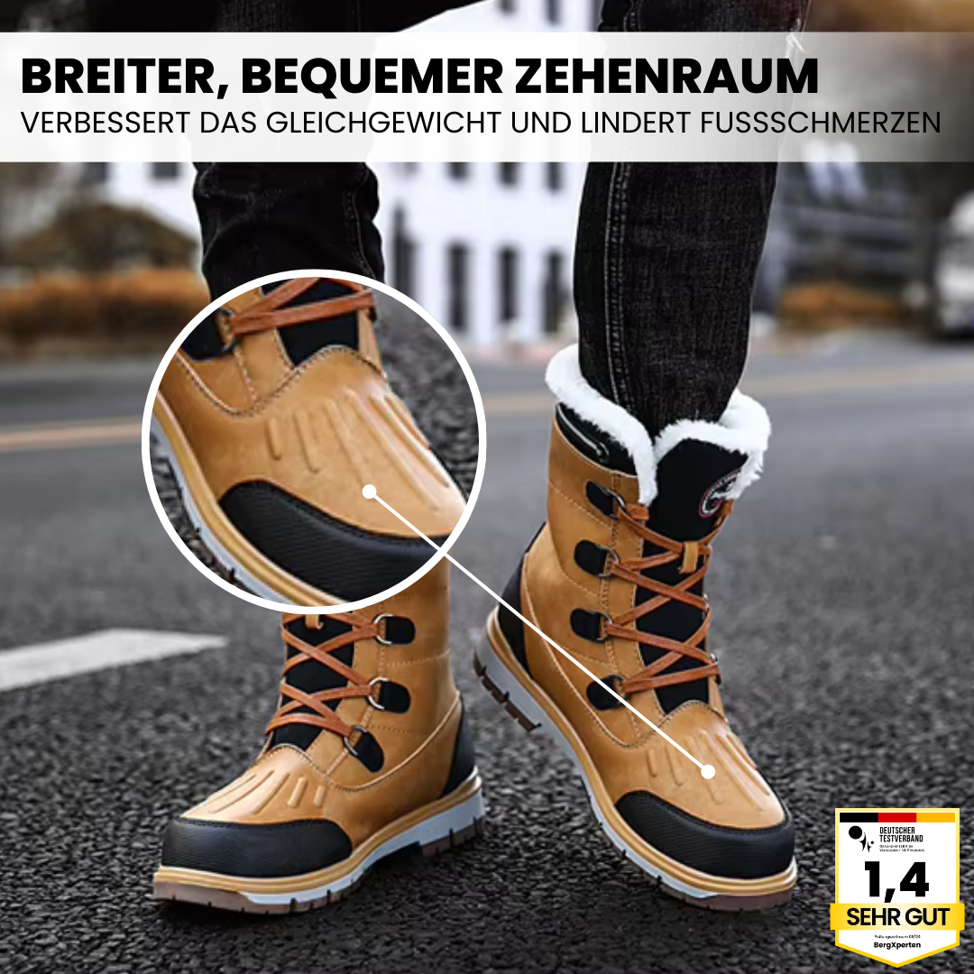 Emi and June | OrthoBoot Pro - schmerzlindernde, wasserdichte, isolierte Stiefel für Herbst und Winter
