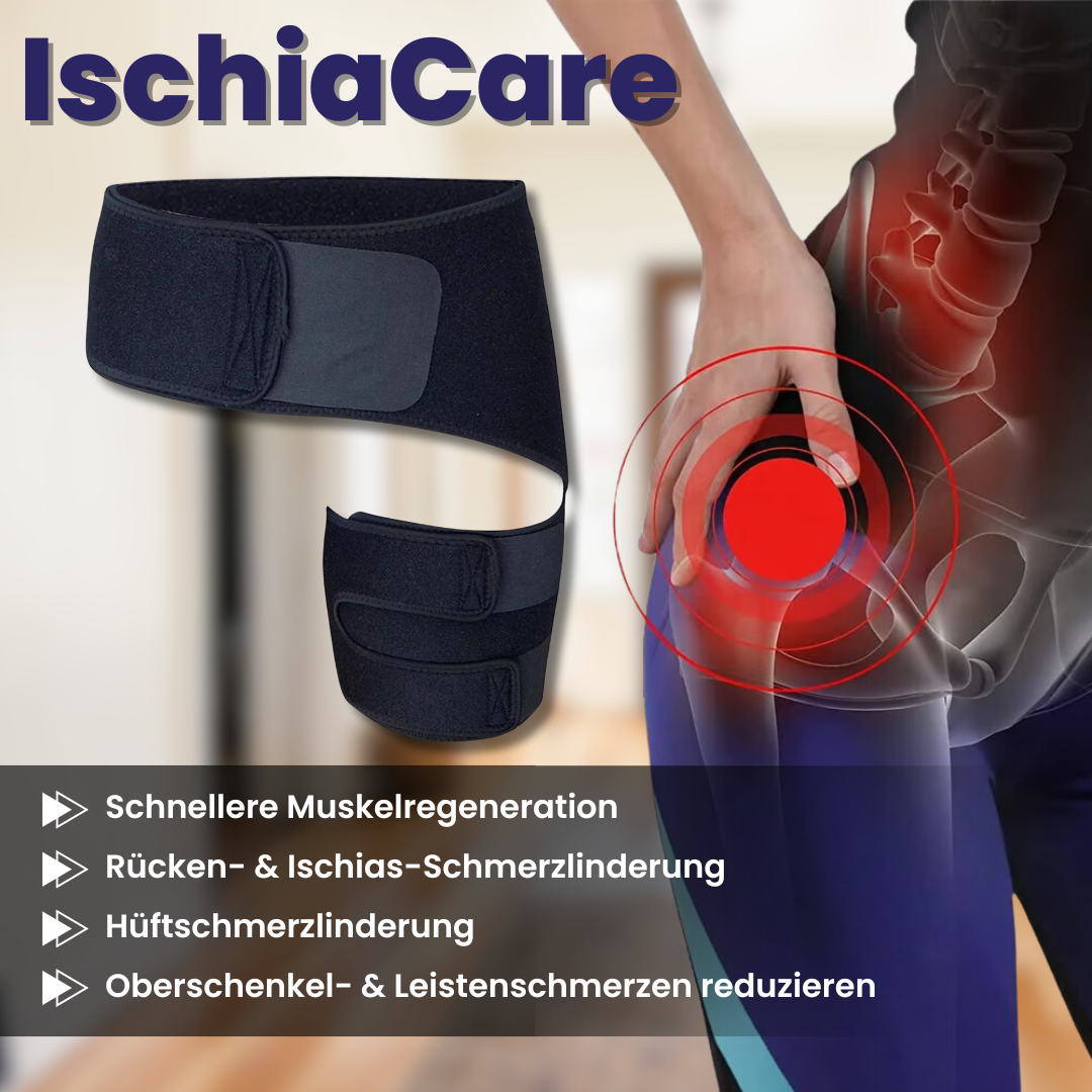 Emi and June | IschiaCare - orthopädische Bandage zur Behebung von Ischiasschmerzen - Einheitsgröße