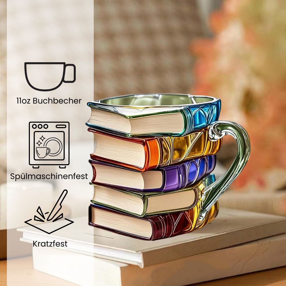 Emi and June | Handgemachte 3D Leseglück-Tasse - Original
