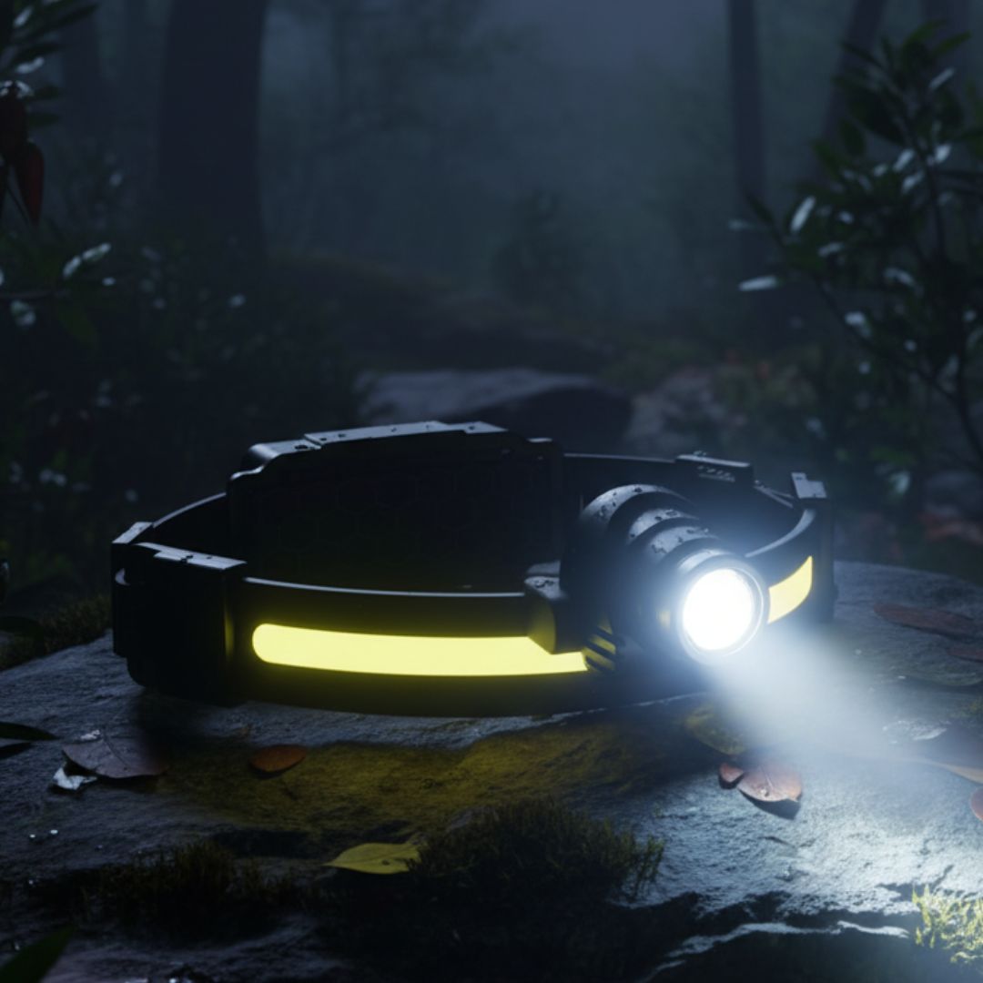 Emi and June | Profi Stirnlampe 1000 Lumen inkl. Rotlichtmodi
