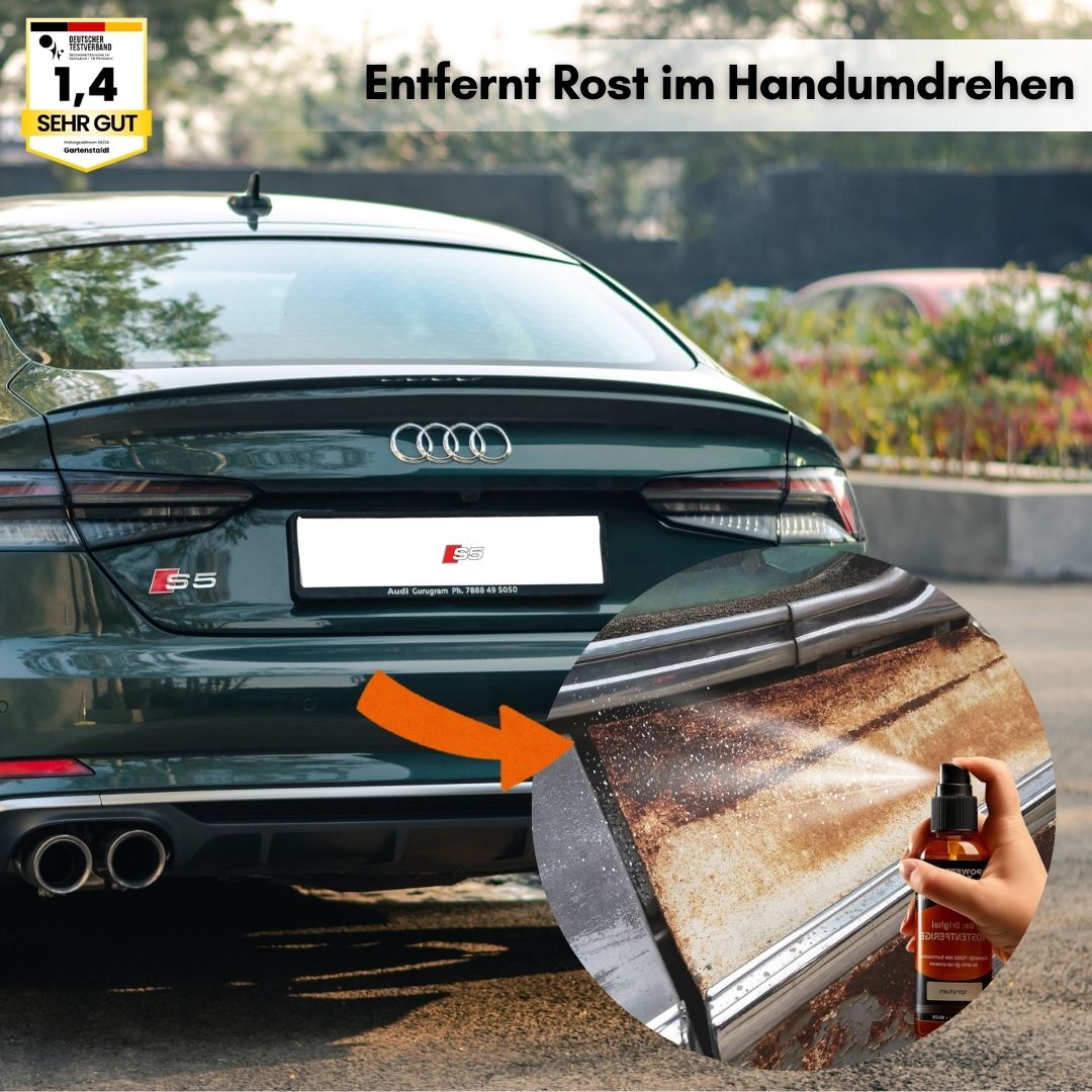 Emi and June | PowerRust Entferner - löst selbst hartnäckigen Rost in Sekunden