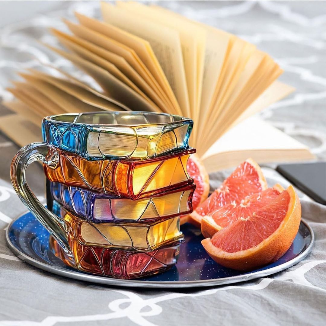 Emi and June | Handgemachte 3D Leseglück-Tasse - Original