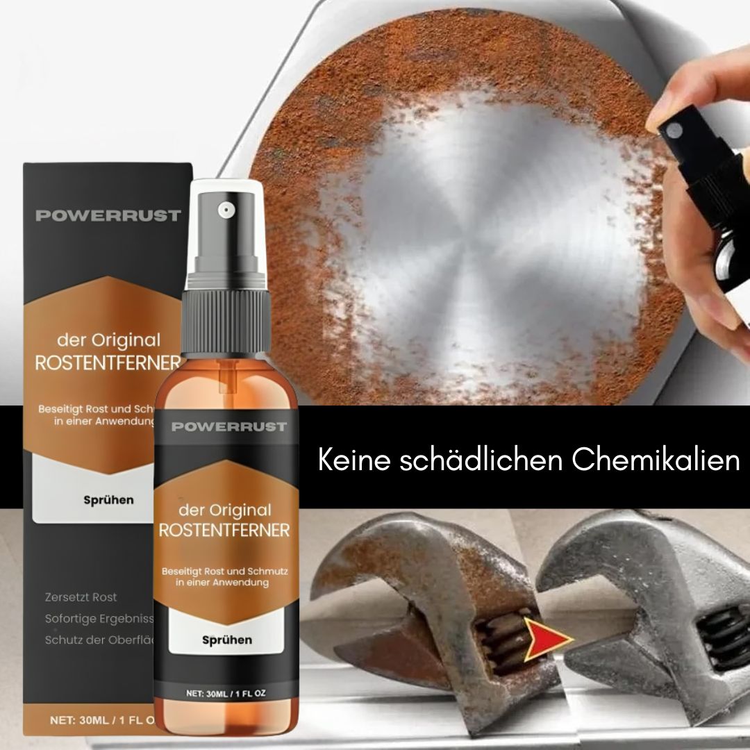 Emi and June | PowerRust Entferner - löst selbst hartnäckigen Rost in Sekunden