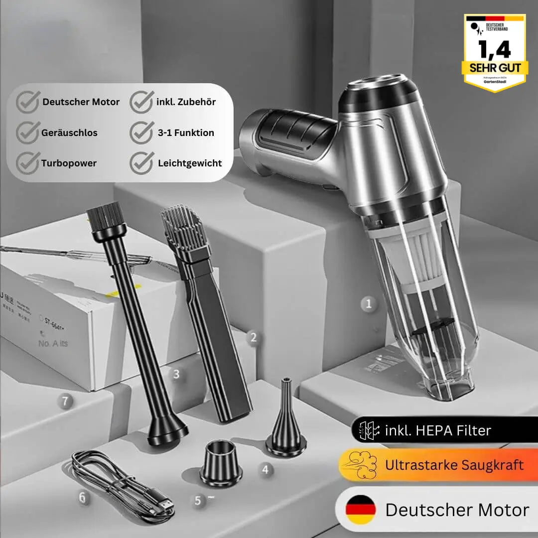 Emi and June | Der TurboClean Handstaubsauger - Das patentierte Original