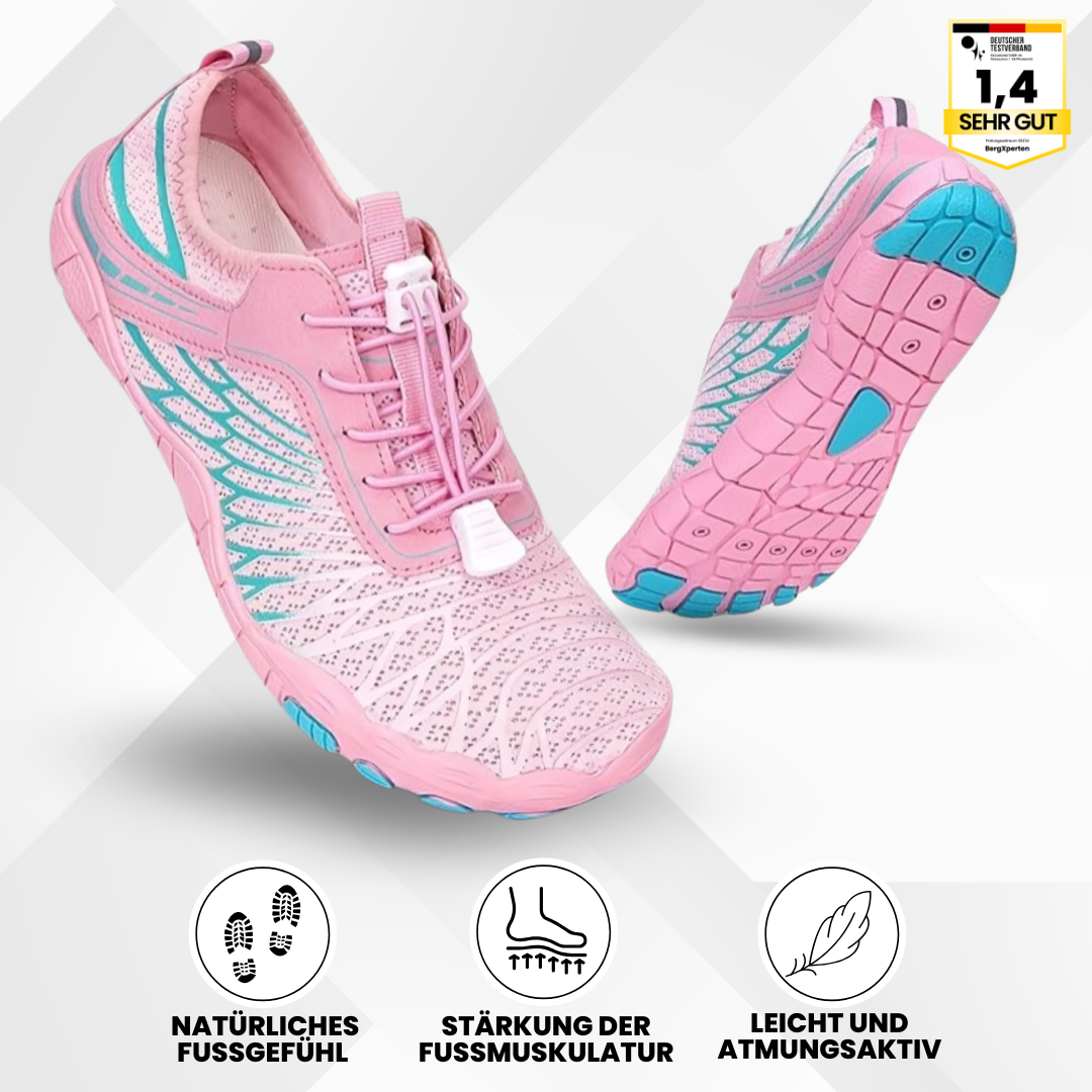 Emi and June | Florax Fit – Ergonomische & gesunde Barfußschuhe für Schwangerschaft & Nachgeburt