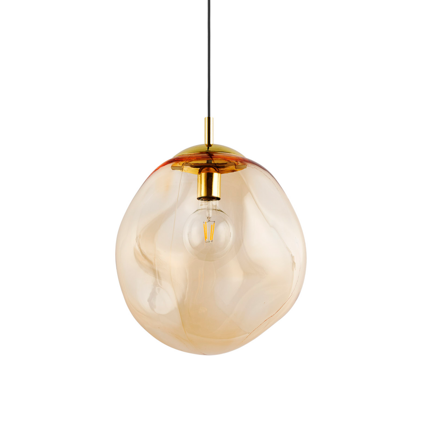 Emi and June | Bello A - Amber Kristall Pendelleuchte E27