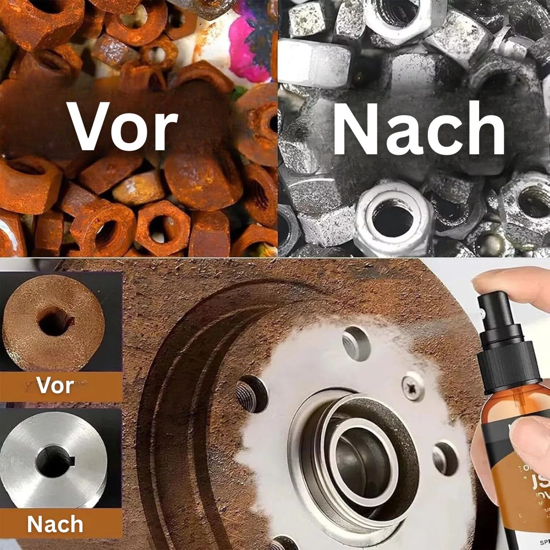 Emi and June | PowerRust Entferner - löst selbst hartnäckigen Rost in Sekunden