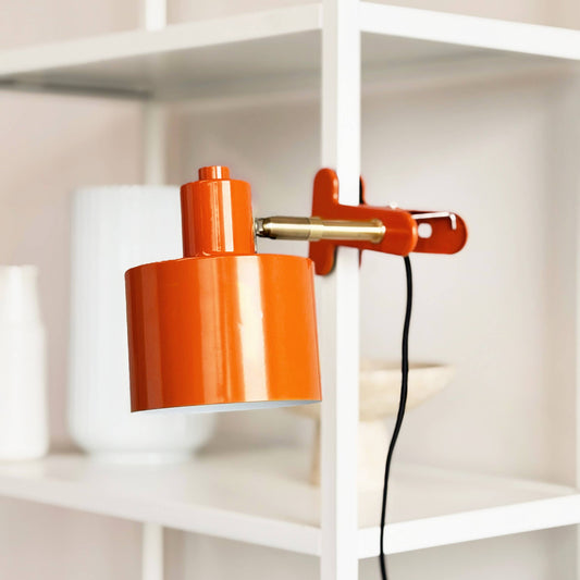 Emi and June | Ozean Clip Lampe orange