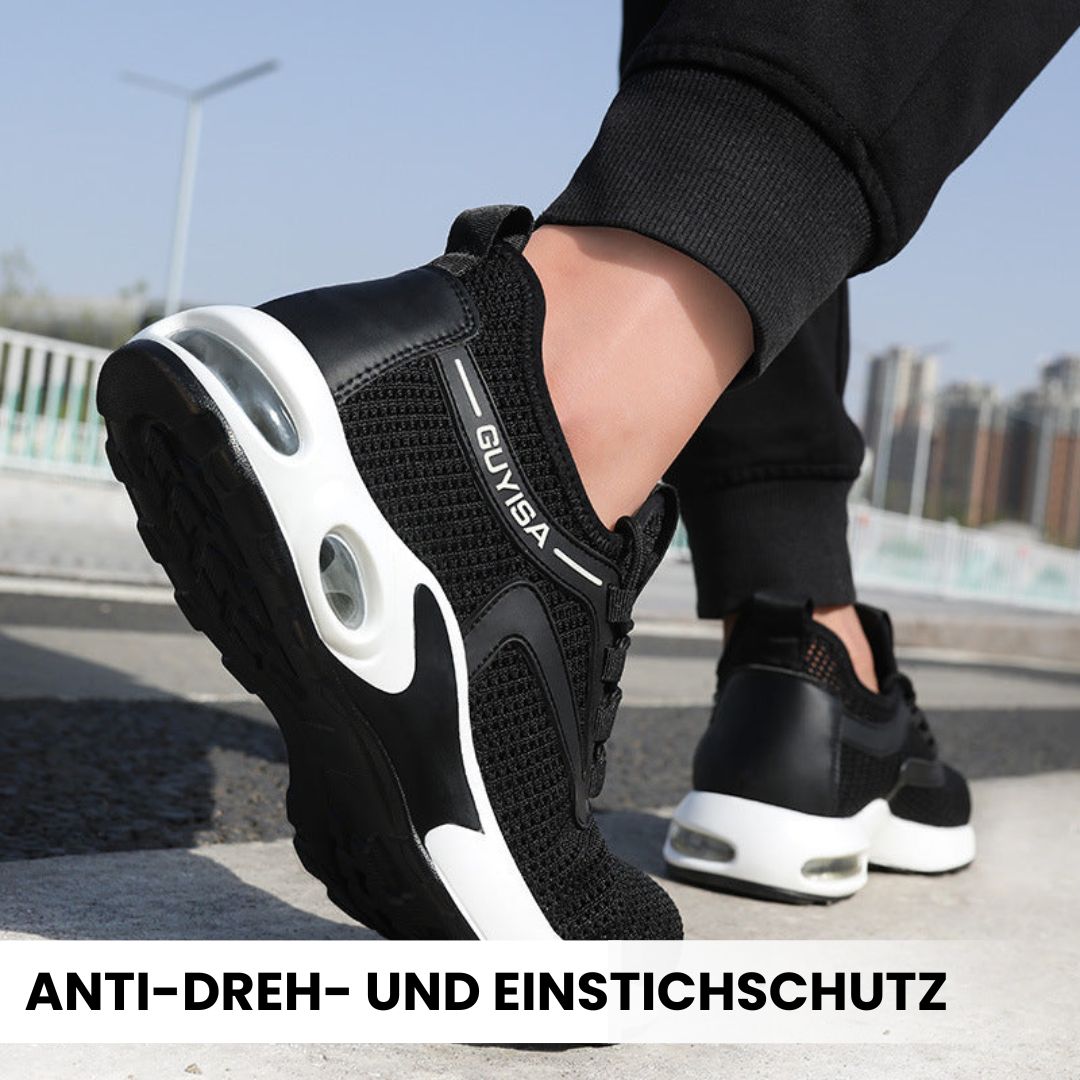 Emi and June | Orthostahl - ergonomischer und schmerzlindernder Sicherheitsschuh - Zertifiziert nach EN ISO 20345