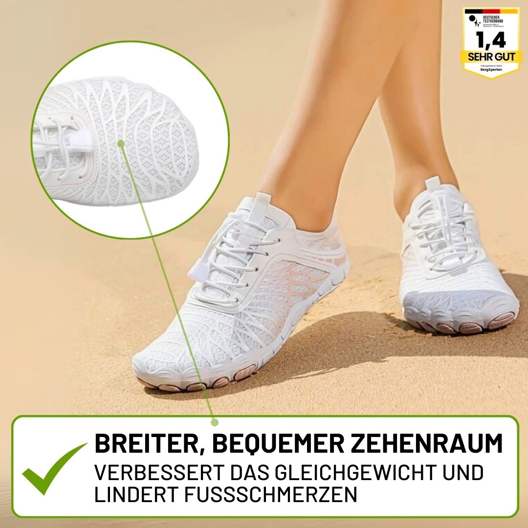 Emi and June | Florax Fit – Ergonomische & gesunde Barfußschuhe für Schwangerschaft & Nachgeburt