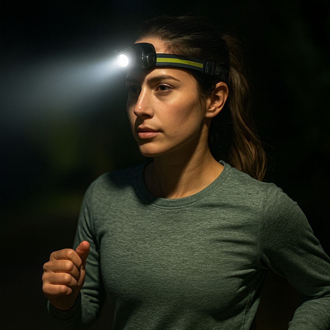 Emi and June | Profi Stirnlampe 1000 Lumen inkl. Rotlichtmodi