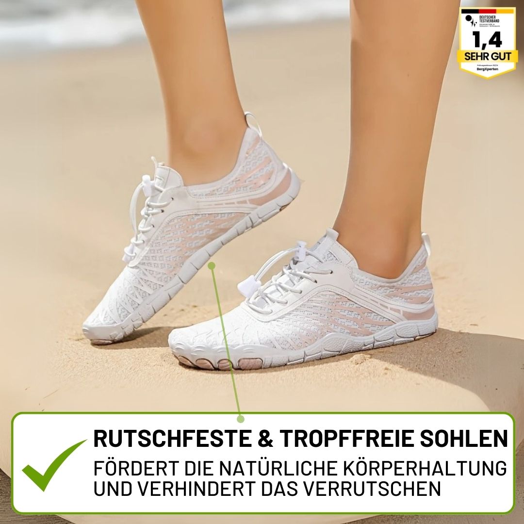 Emi and June | Florax Fit – Ergonomische & gesunde Barfußschuhe für Schwangerschaft & Nachgeburt