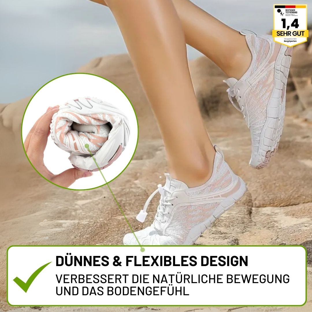 Emi and June | Florax Fit – Ergonomische & gesunde Barfußschuhe für Schwangerschaft & Nachgeburt