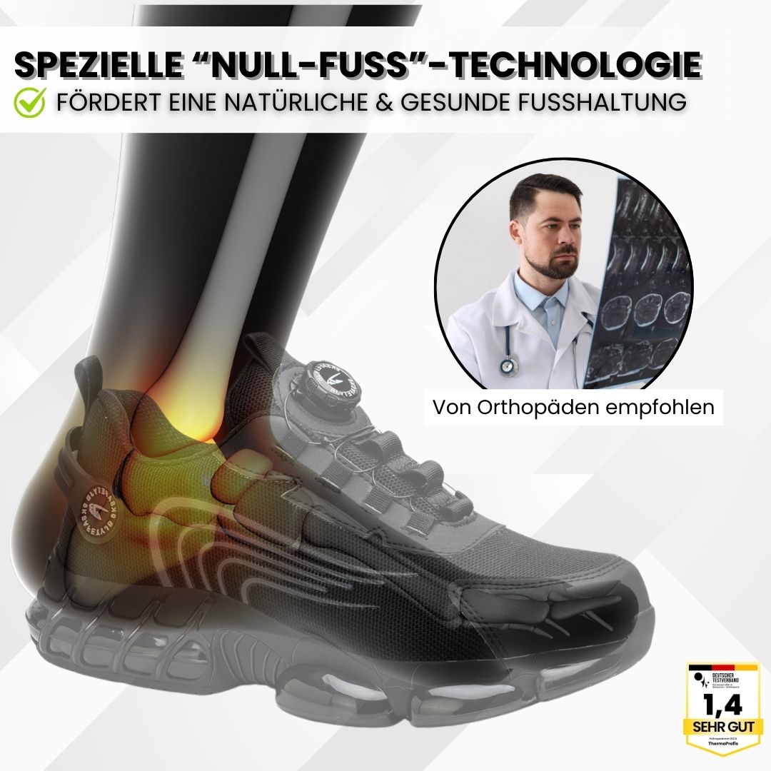Emi and June | SafeStep - ergonomischer und schmerzlindernder Sicherheitsschuh - Zertifiziert nach EN ISO 20345