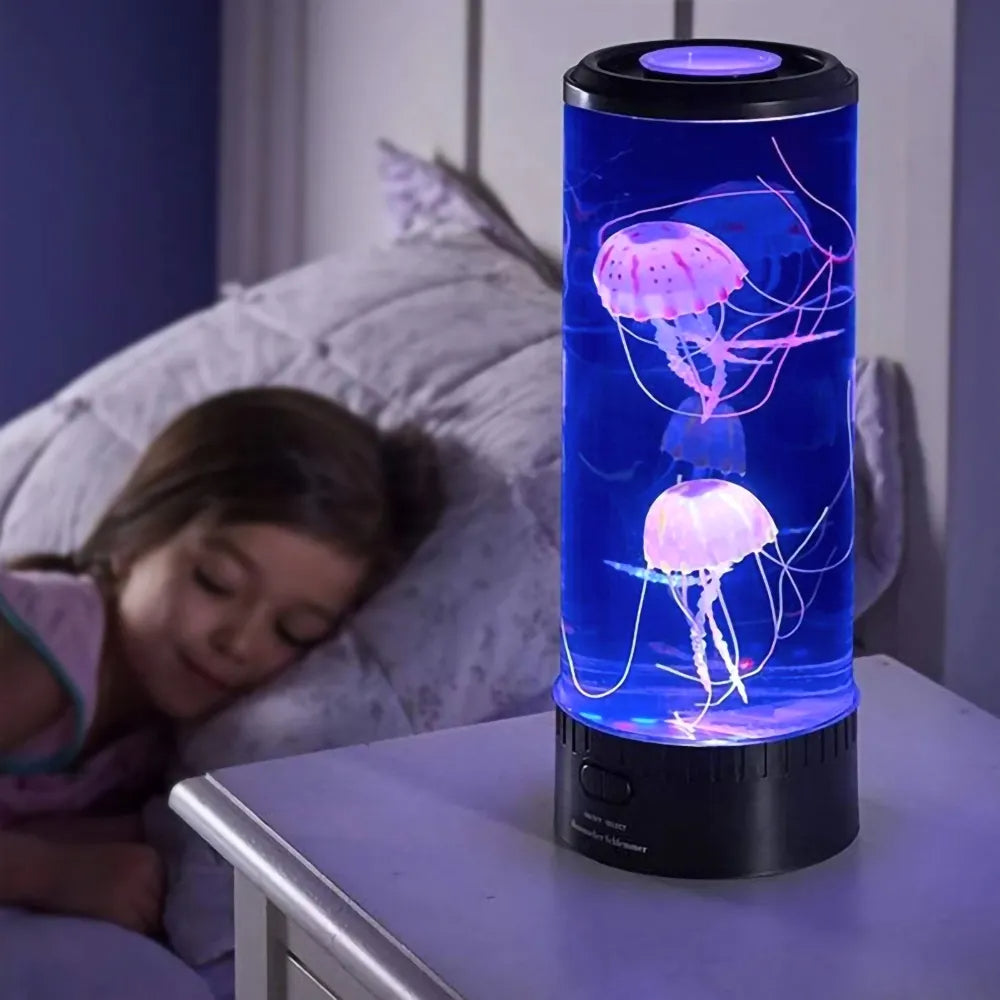 Emi and June | AquaLuma - LED-Quallenlampe