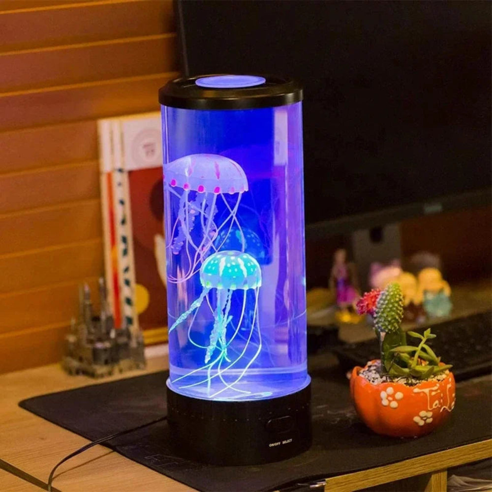 Emi and June | AquaLuma - LED-Quallenlampe