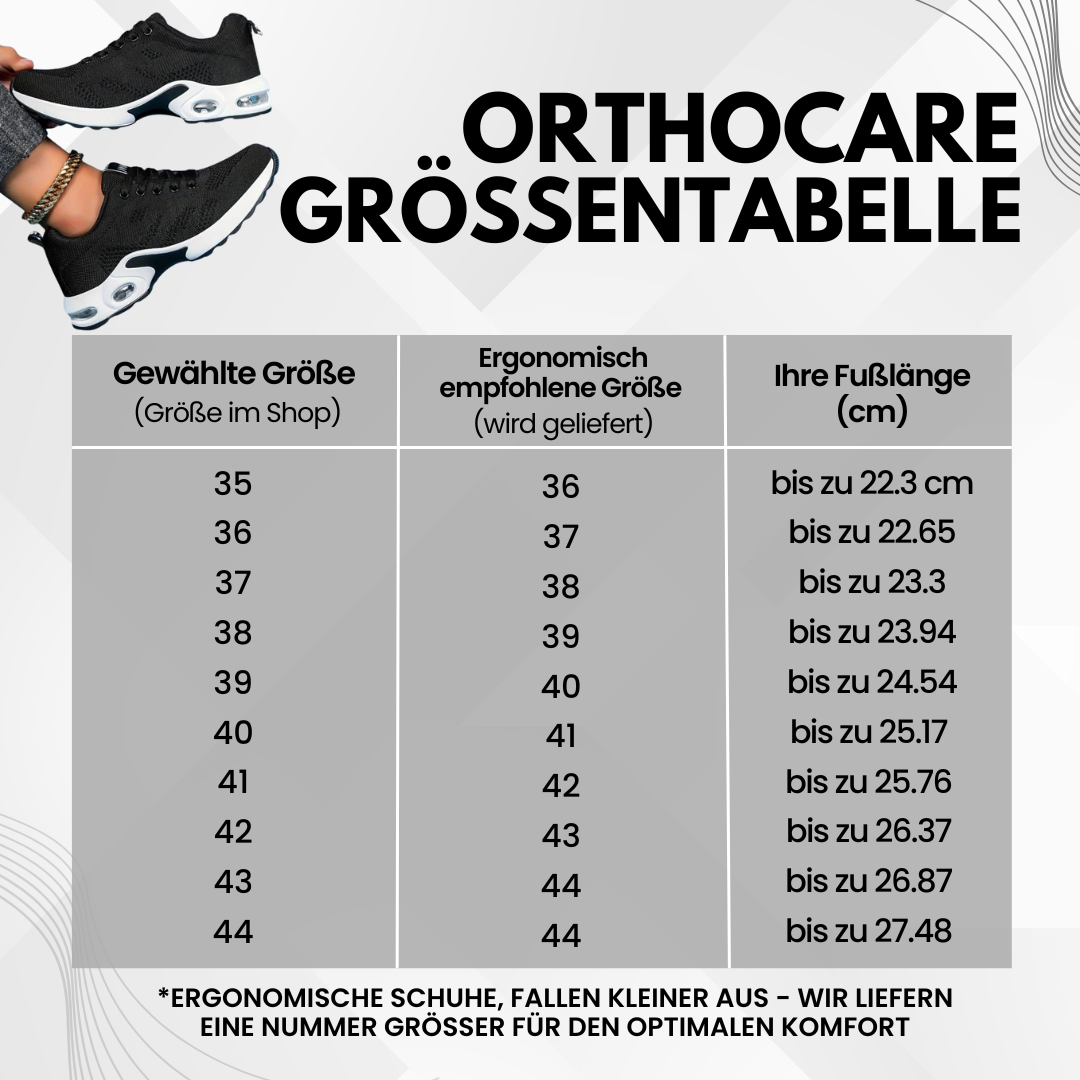 Emi and June | OrthoCare - ergonomische Schmerzlinderungs Schuhe