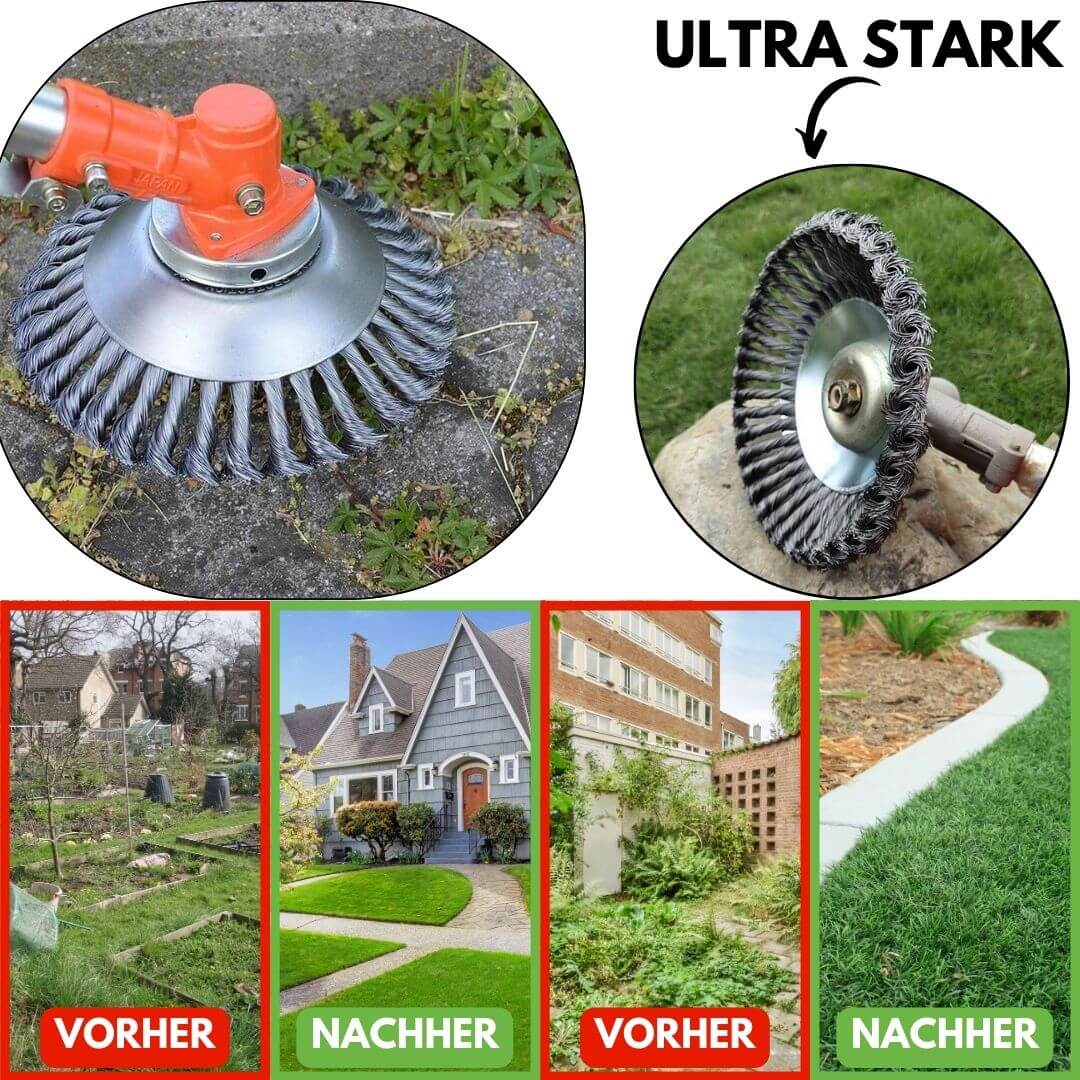 Emi and June | ProfiTrim - Der unzerstörbare Rasentrimmer inkl. Gratis Montage-Set