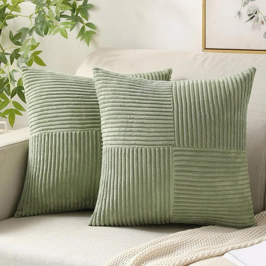 Emi and June | Luxus-Kissenbezüge aus Samt - weich und luxuriös für Sofa und Bett