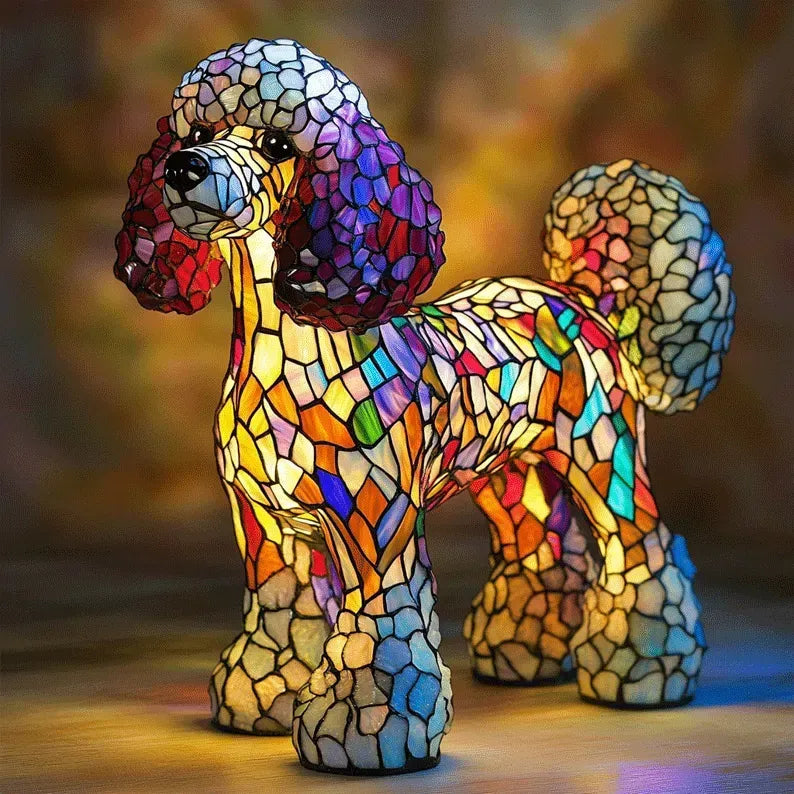 Emi and June | Leuchthund - handgefertigte Lampe, die Herzen erstrahlen lässt