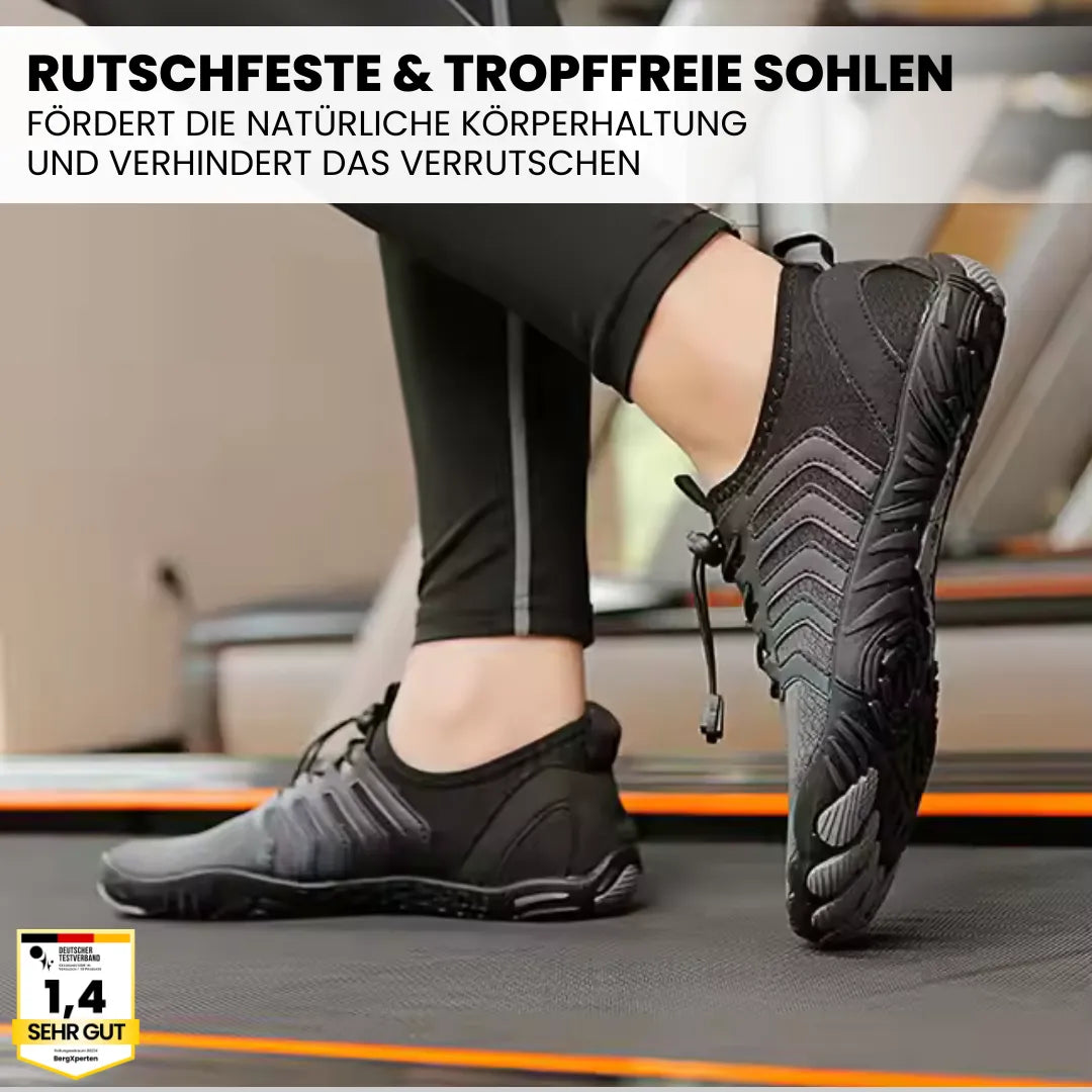 Emi and June | RunnerFit - ergonomischer, wasserdichter & rutschfester Barfußschuh