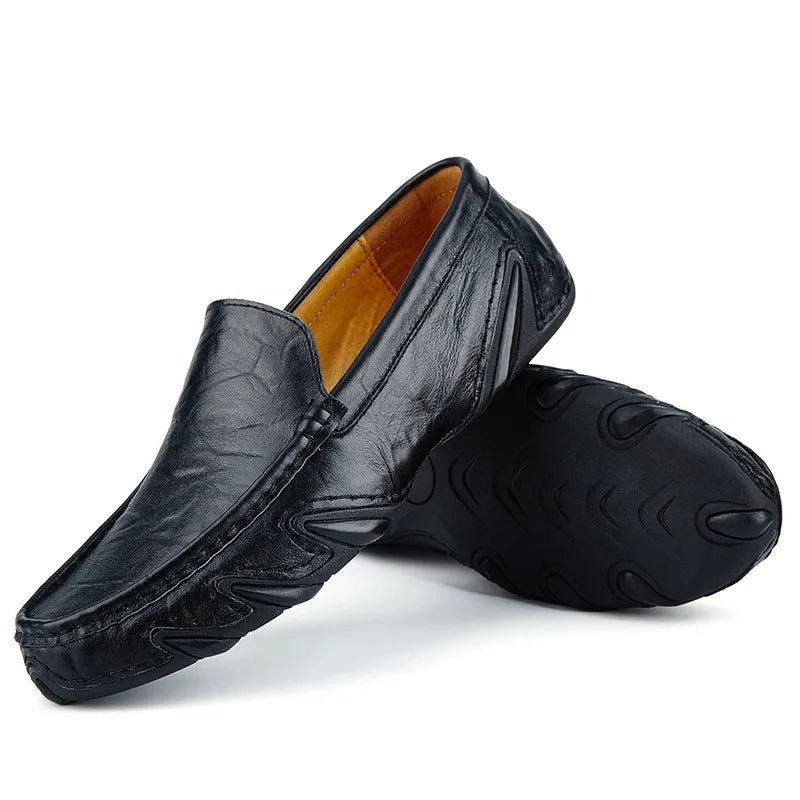 Emi and June | Hochwertige Leder Slipper für Herren
