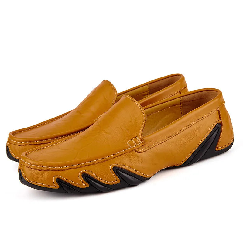 Emi and June | Hochwertige Leder Slipper für Herren