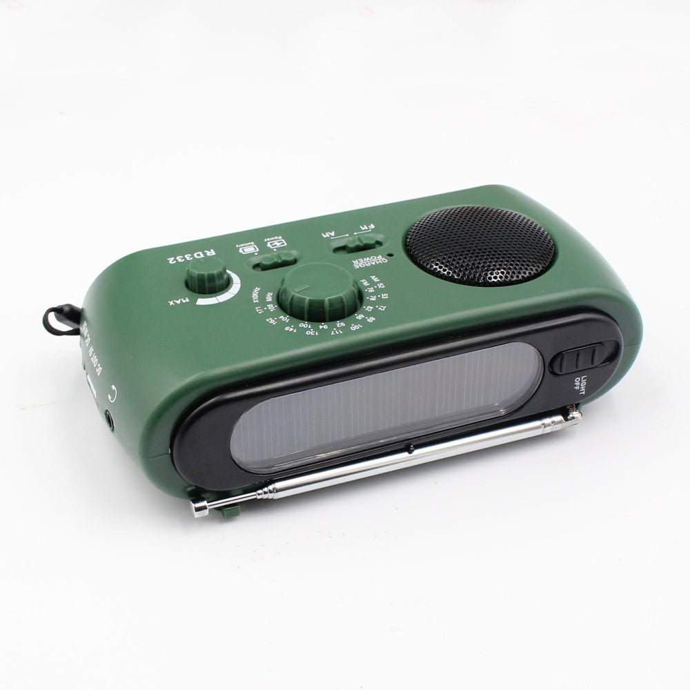 Emi and June | SafeTune - Notfallradio mit USB-, Solar- und Kurbelaufladung