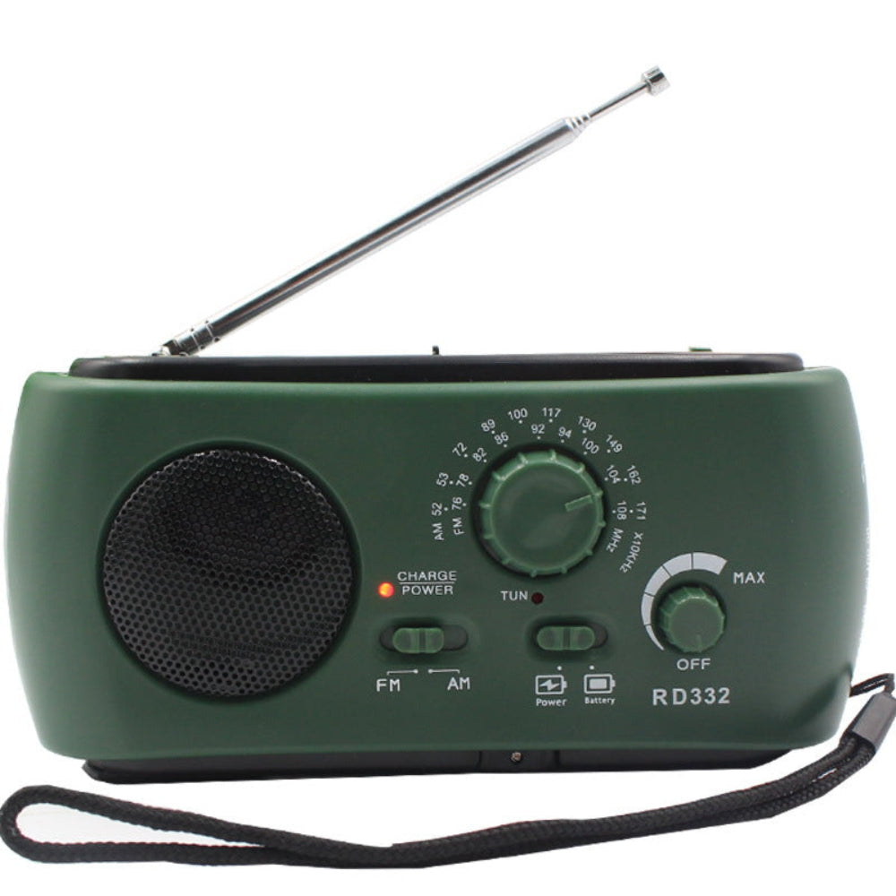 Emi and June | SafeTune - Notfallradio mit USB-, Solar- und Kurbelaufladung