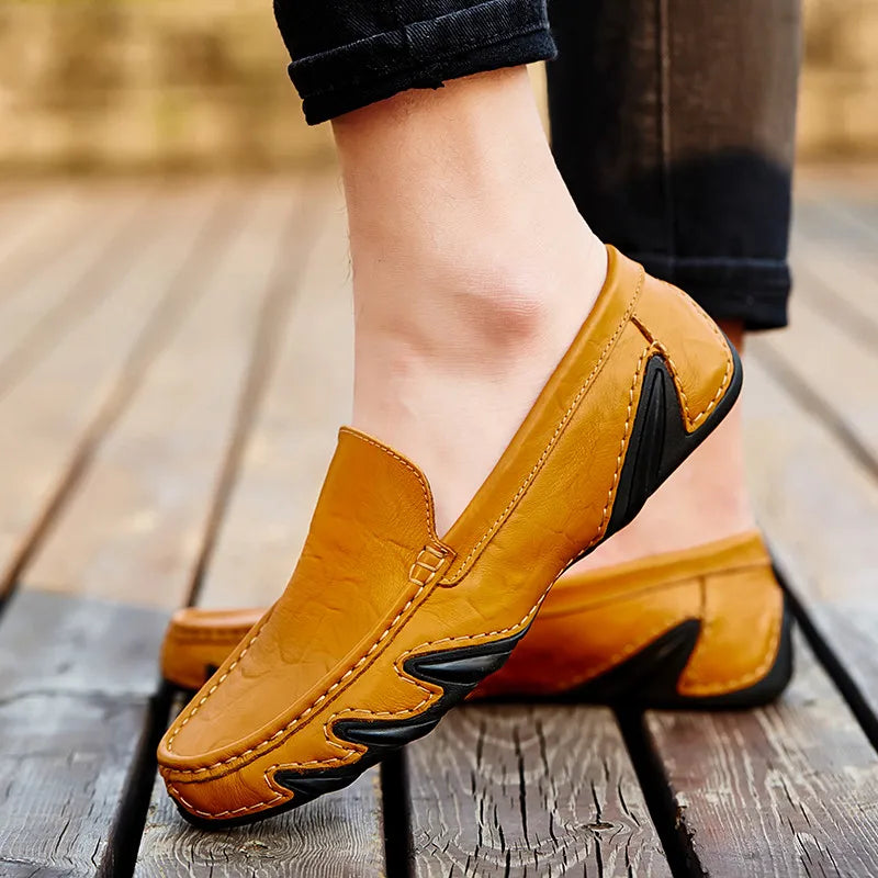 Emi and June | Hochwertige Leder Slipper für Herren