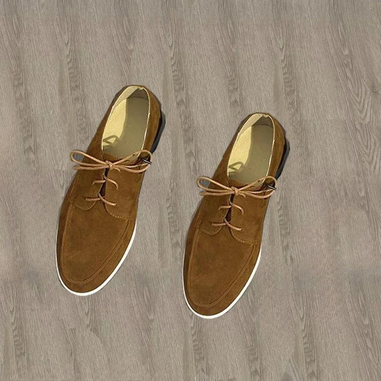 Emi and June | Diederik – Herren Leder-Loafers mit Schnürung | Frühling 2025 Edition