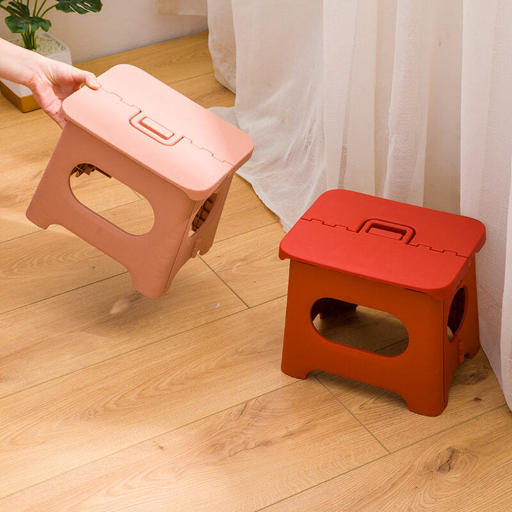 Emi and June | Stowella - Tragbarer klappbarer Tritthocker mit Griff
