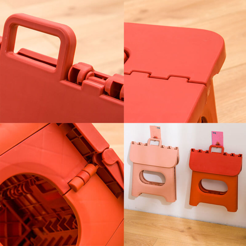 Emi and June | Stowella - Tragbarer klappbarer Tritthocker mit Griff