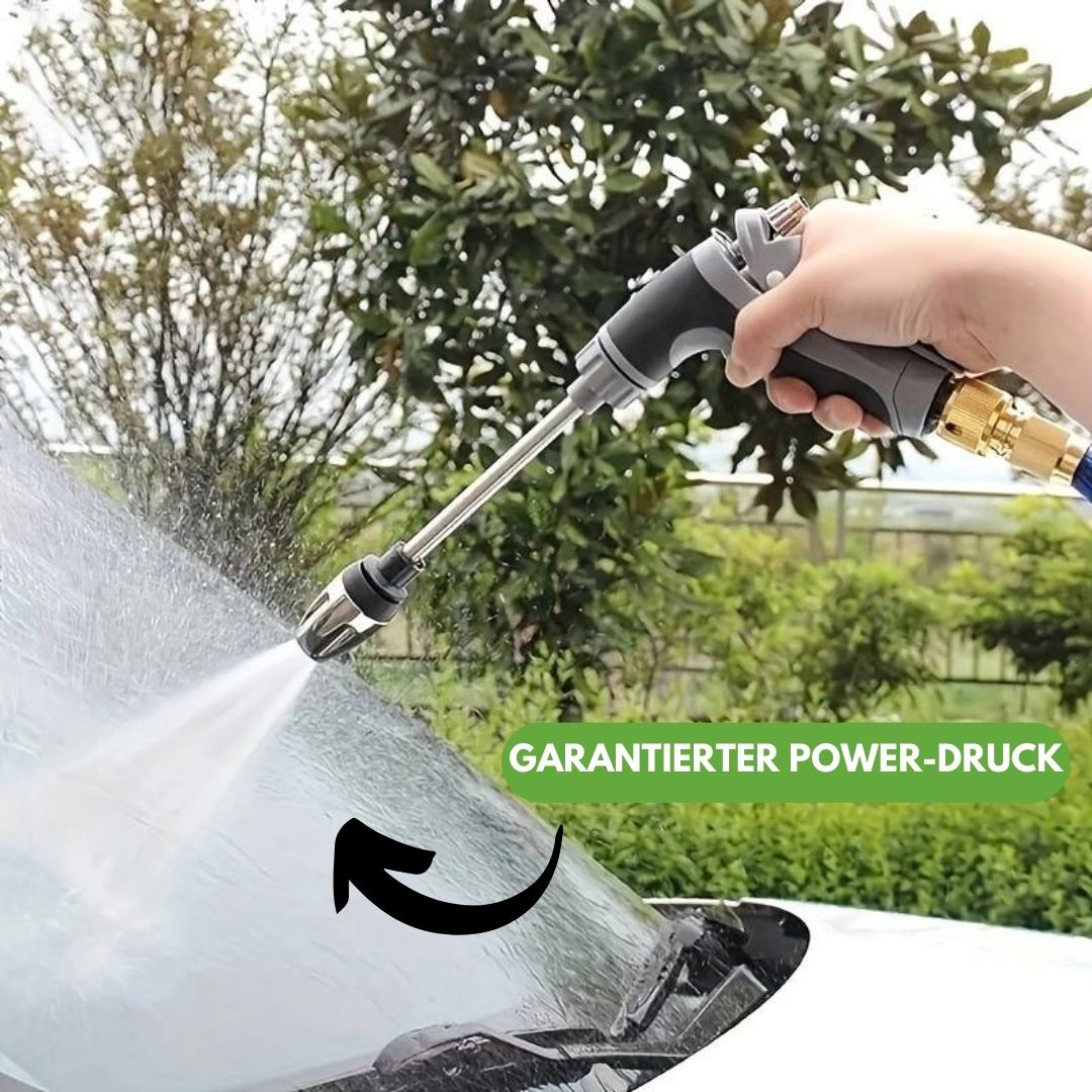 Emi and June | Turbowasher - Power-Hochdruckreiniger für jeden Gartenschlauch - Sonderaktion 1+1 Gratis