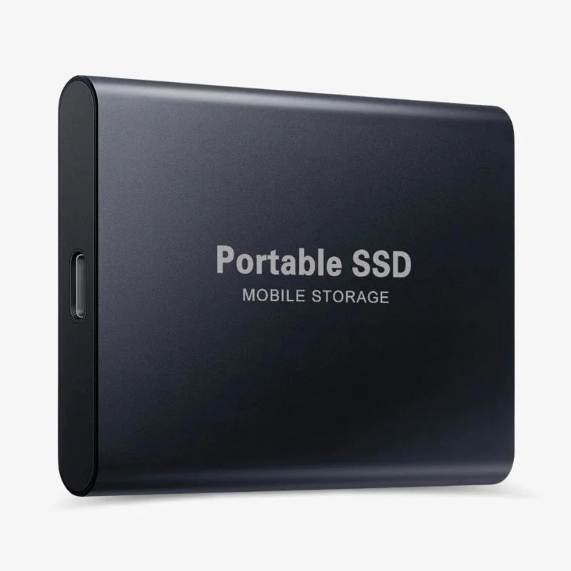 Emi and June | Externe SSD Festplatte – Aluminium-Gehäuse, Tragbarer Speicher