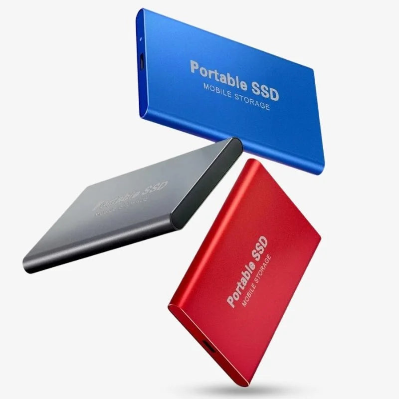 Emi and June | Externe SSD Festplatte – Aluminium-Gehäuse, Tragbarer Speicher