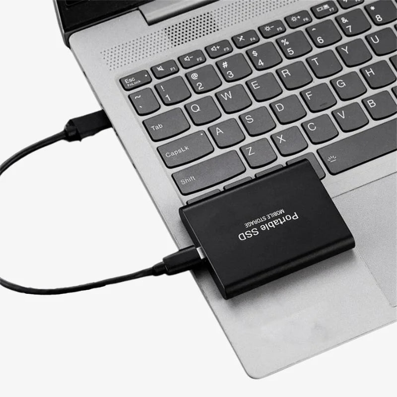Emi and June | Externe SSD Festplatte – Aluminium-Gehäuse, Tragbarer Speicher