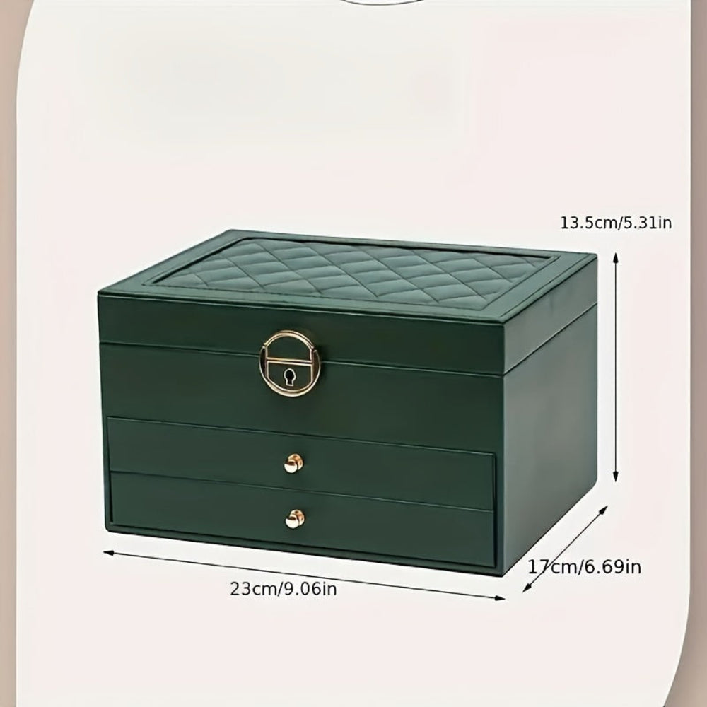 Emi and June | Velvique - Luxus Leder Schmuck Organizer Box