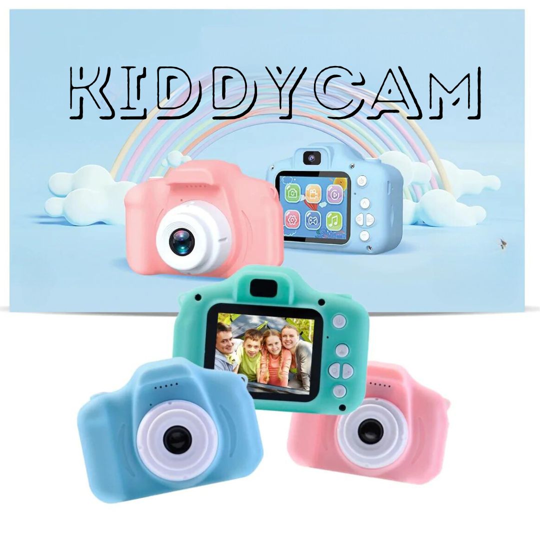 Emi and June | KiddyCam - Digitale Kamera inkl. 8GB SD-Karte für besondere Momente der Kinder