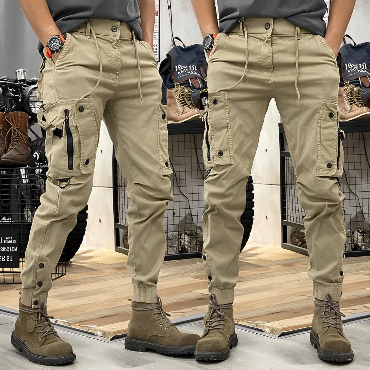 Emi and June | Robust and stylish unisex tactical trousers