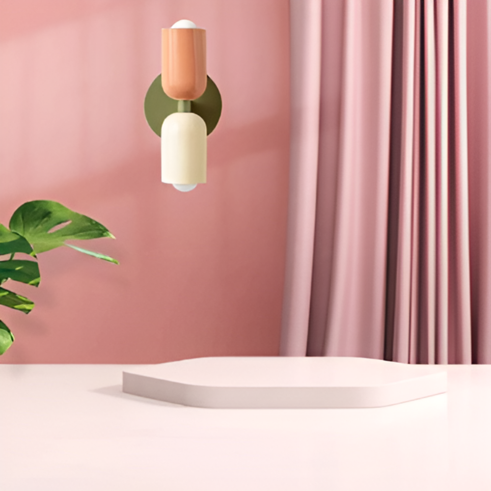Emi and June | Nordisches Design Zwei-seitige LED-Wandlampe - Moderne Heimbeleuchtung